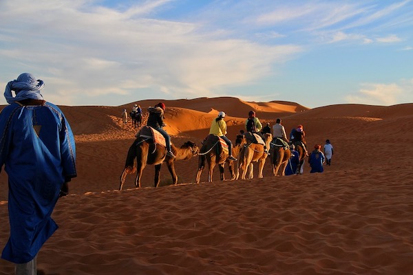 Voyage dans le désert marocain et l'Altas